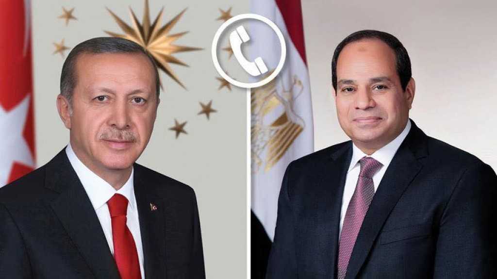 الرئيس عبد الفتاح السيسي يتلقى اتصالاً هاتفياً من الرئيس التركي «رجب طيب أردوغان»