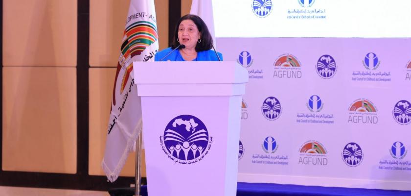 نائبة وزيرة التضامن الاجتماعي تشهد فعالية المجلس العربي للطفولة والتنمية