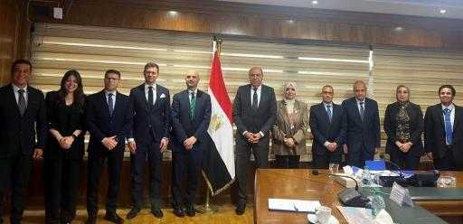 وزير الطيران المدني يلتقي وفد المنظمة الدولية للهجرة (IOM) التابعة للأمم المتحدة لبحث  أوجه التعاون
