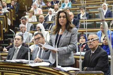 وزيرة التنمية المحلية : تم حصر كل قطع الأراضي التي تصلح لبناء مشروعات سكنية علي أرض المحافظات