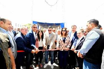 وزراء الإسكان والتخطيط والتنمية المحلية والتموين والزراعة ومحافظ مطروح يفتتحون فرع سلسة ”جملة ماركت”بالعلمين