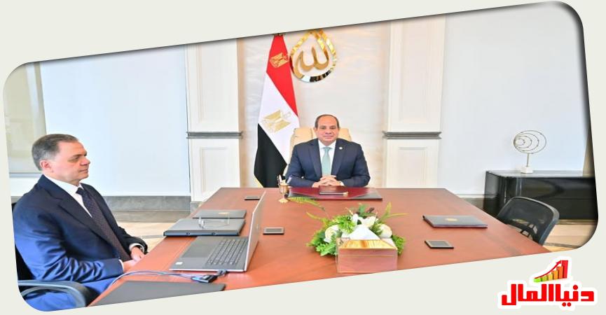فخامة الرئيس السيسي واللواء محمد توفيق 