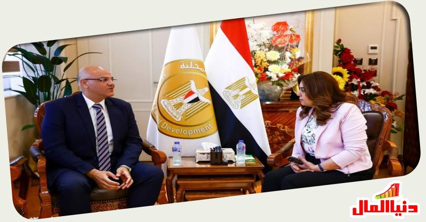 وزيرة التنمية المحلية والبيئة - محافظ القليوبية