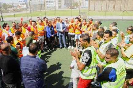 مدير صندوق مكافحة الإدمان يشهد ختام دوري رياضي للمتعافين من تعاطي المواد المخدرة