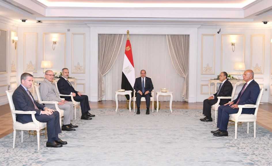 تأكيدًا متبادلًا على ضرورة تعزيز التعاون الاقتصادي بين مصر وتركيا خلال استقبال الرئيس السيسي لوزير خارجية تركيا