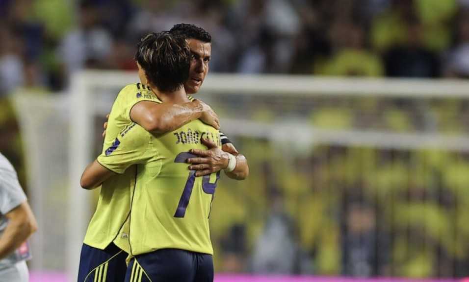 رونالدو يقود فريق النصر السعودي إل الفوز عل الاتحاد بهدفين مقابل هدف