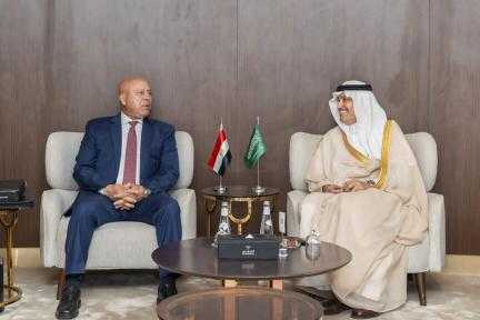 الفريق مهندس كامل الوزير يلتقي وزير النقل والخدمات اللوجستية السعودي ووزير الصناعة والثروة المعدنية