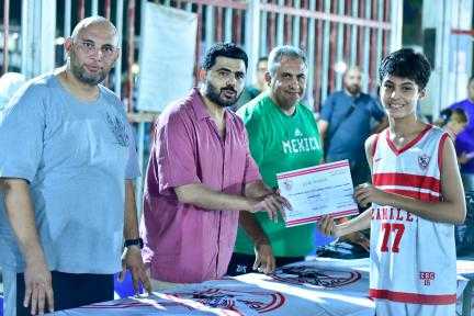 الزمالك يقيم مهرجانًا لبراعم كرة السلة شارك فيه 500 لاعب