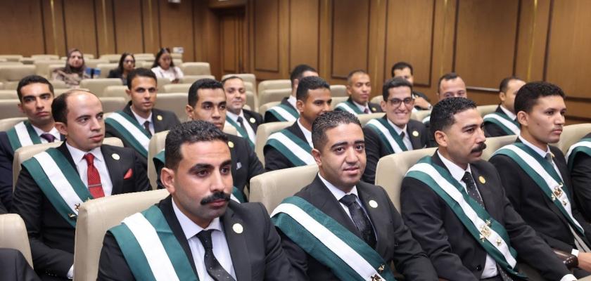 أعضاء هيئة قضايا الدولة الجُدد يؤدون اليمين القانونية أمام وزير العدل بحضور رئيس هيئة قضايا الدولة