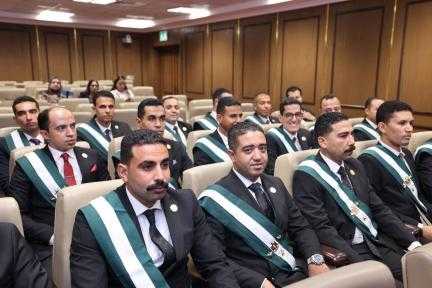 أعضاء هيئة قضايا الدولة الجُدد يؤدون اليمين القانونية أمام وزير العدل بحضور رئيس هيئة قضايا الدولة
