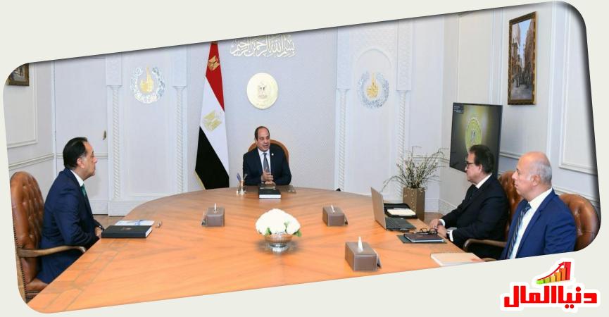 اجتماع فخامة الرئيس السيسي