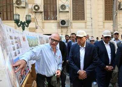 رئيس الوزراء يتفقد أحياء القاهرة التاريخية اليوم