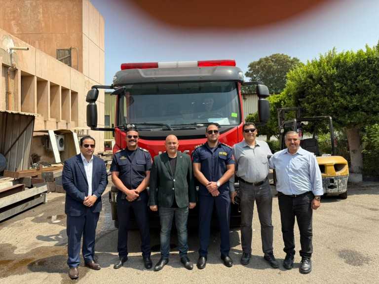 سيارة إطفاء جديدة لخدمة سكان مدنية الشروق
