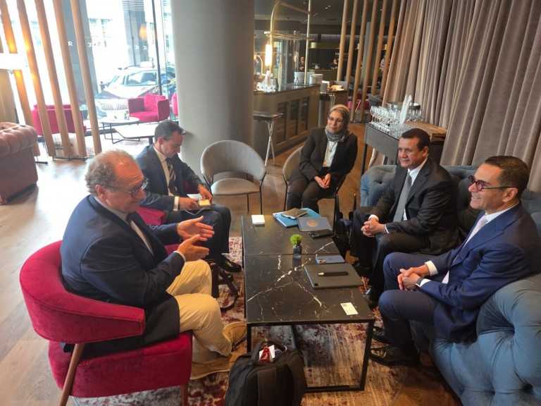 وزير الاستثمار يلتقي مسئولي شركة شركة ABC البلجيكية المتخصصة في تصنيع المحركات
