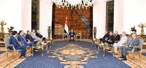 الرئيس السيسي يلتقي وزير خارجية الجمهورية الإيرانية الإسلامية