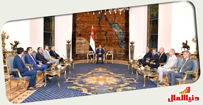 فخامة الرئيس السيسي - وزير خارجية إيران 