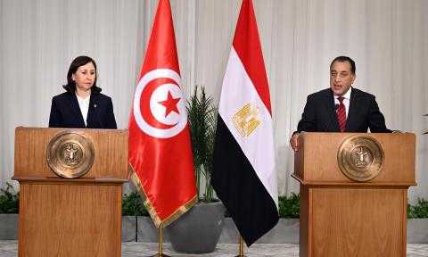 مصر و تونس تؤكدان على رفض التهجير والتمسك بحق الشعب الفلسطيني في إقامة دولته