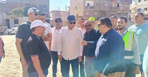 رئيس شركة مياه البحيرة يتفقد أعمال إحلال وتجديد رافع صرف صحي عاشور بأبو المطامير بتكلفة 45 مليون جنيه