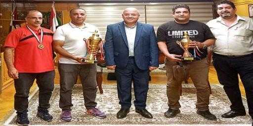 رئيس هيئة النقل العام يكرّم أبطال رفع الأثقال بعد فوزهم بكأس بطولة الشركات ببورسعيد