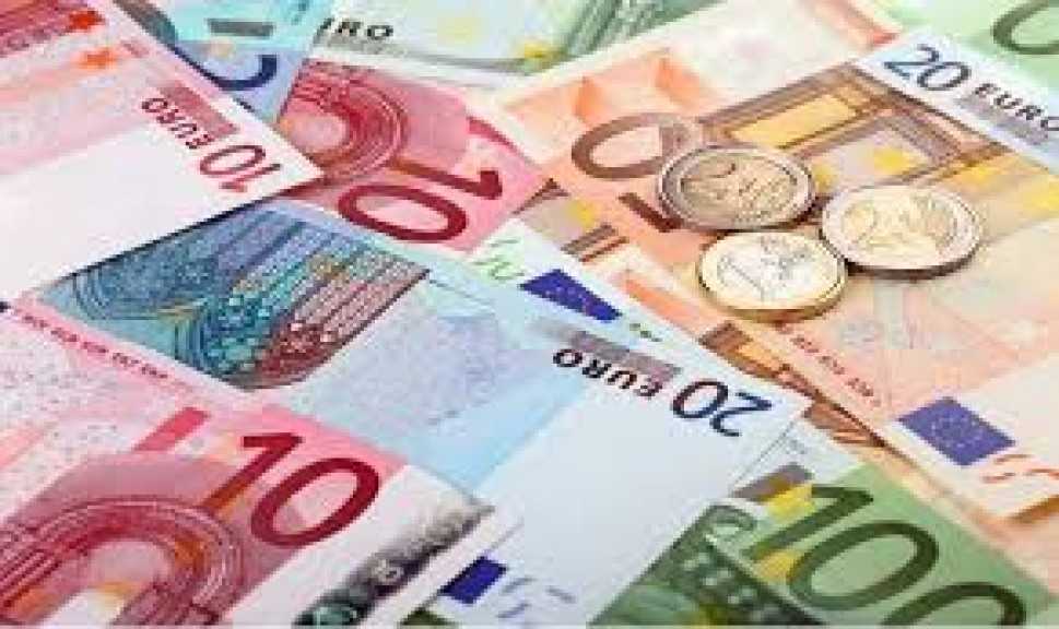 اليورو يسجل 56.91 جنيه للشراء و57.08 جنيه للبيع