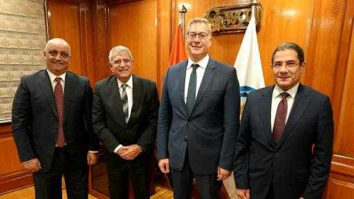 وزير البترول والثروة المعدنية يبحث مع تاج أويل الكندية الإنتاج من المصادر غير التقليدية بالصحراء الغربية