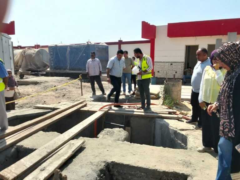 رئيس مياه الشرقية يتابع ميدانيًا سير العمل بمشروعات الصرف الصحي بفاقوس وههيا