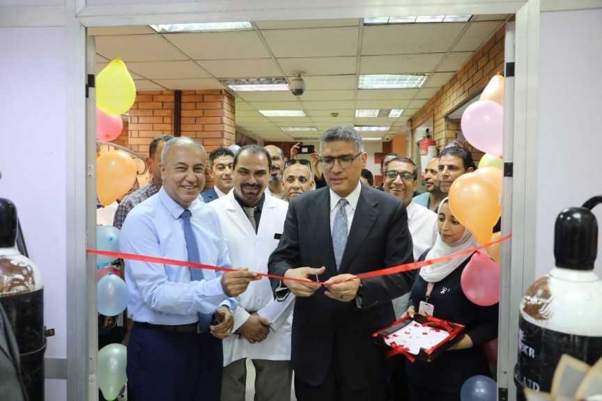 محافظ الجيزة يفتتح توسعات قسم الرعاية المركزة بمستشفى إمبابة العام