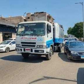 مياه القناة: بدء حملة أعمال تطهير شنايش الأمطار استعداداً لاستقبال موسم الشتاء