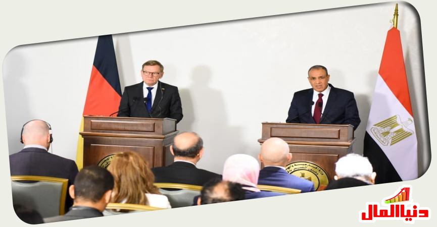 وزير الخارجية المصري و نظيره الألماني
