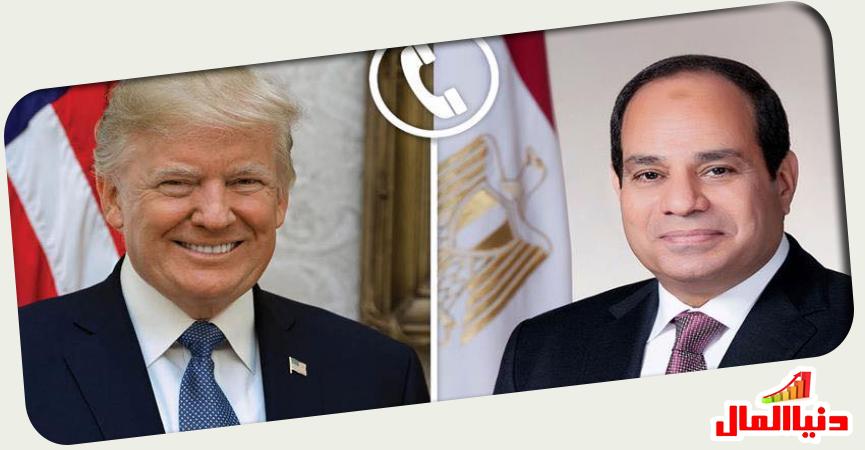 فخامة الرئيس السيسي - ترامب