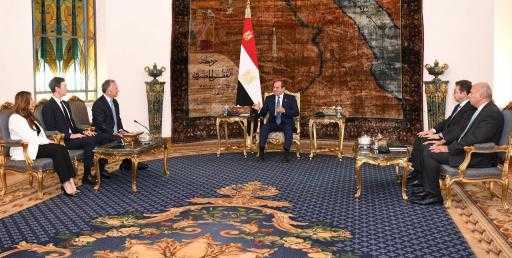فخامة الرئيس السيسي يلتقي المبعوث الأمريكي ويتكوف وجاريد كوشنر كبير مستشاري ترامب