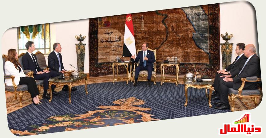 الرئيس السيسي بقصر الاتحادية