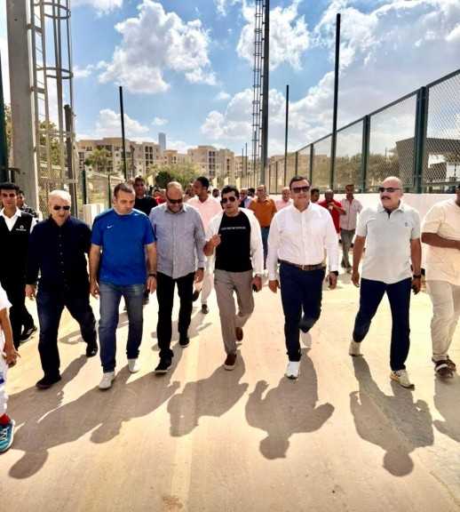 وزراء الشباب والرياضة والإسكان والعمل يتفقدون نادي النادي بالعاصمة الإدارية