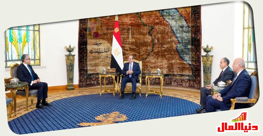 الرئيس السيسي - مدير اليونسكو 
