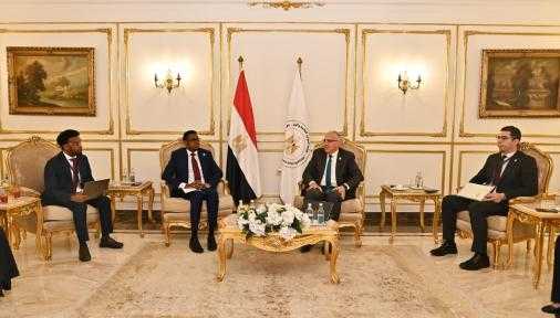 الدكتور سويلم يلتقي وزير الموارد المائية الصومالى ضمن فعاليات أسبوع القاهرة الثامن للمياه
