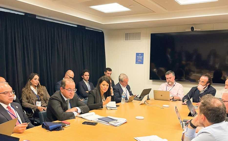 «المشاط»: تستعرض التطورات الإيجابية بالاقتصاد المصري خلال لقاء مجموعة جيفريز المالية العالمية ومجموعة من المستثمرين