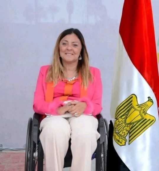 المشرف العام على ”القومى لذوى الاعاقة” تهنئ المنتخب البارالمبي للطائرة بعد فوزه بكأس العالم