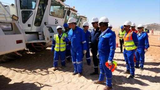 وزير البترول والثروة المعدنية يتابع ميدانيًا انطلاق المسح السيزمي غرب أسيوط