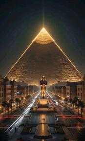 President al-Sisi welcomes kings and presidents from around the world to the opening of the Grand Egyptian Museum.