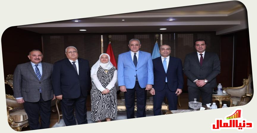 محافظ الغربية - رئيس البنك الزراعي 