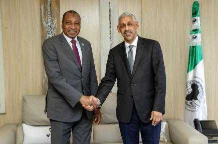 المنظمة العربية للتنمية الزراعية تبحث تعزيز التعاون مع مجموعة البنك الإفريقي للتنمية