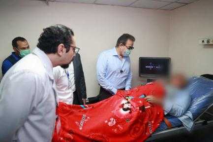 وزير الصحة يفتتح تطوير قسم الاستقبال والطوارئ بمعهد القلب القومي