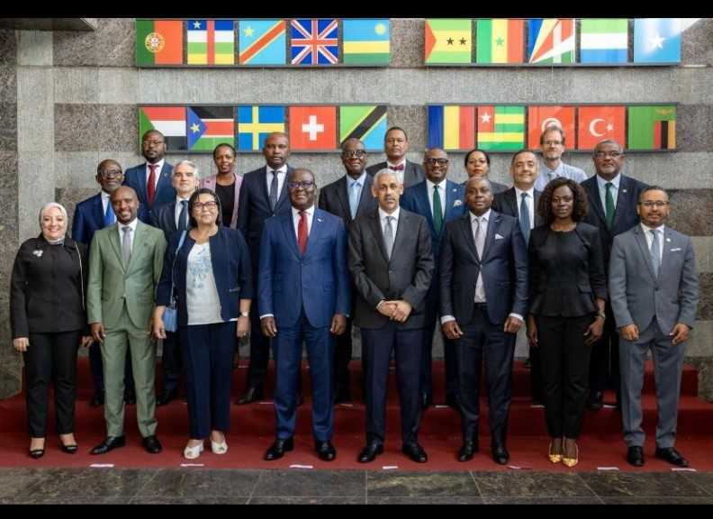 البورصة المصرية تشارك في الاجتماع رفيع المستوى بين البورصات الإفريقية والرئيس الجديد للبنك الإفريقي بـ كوت ديفوار