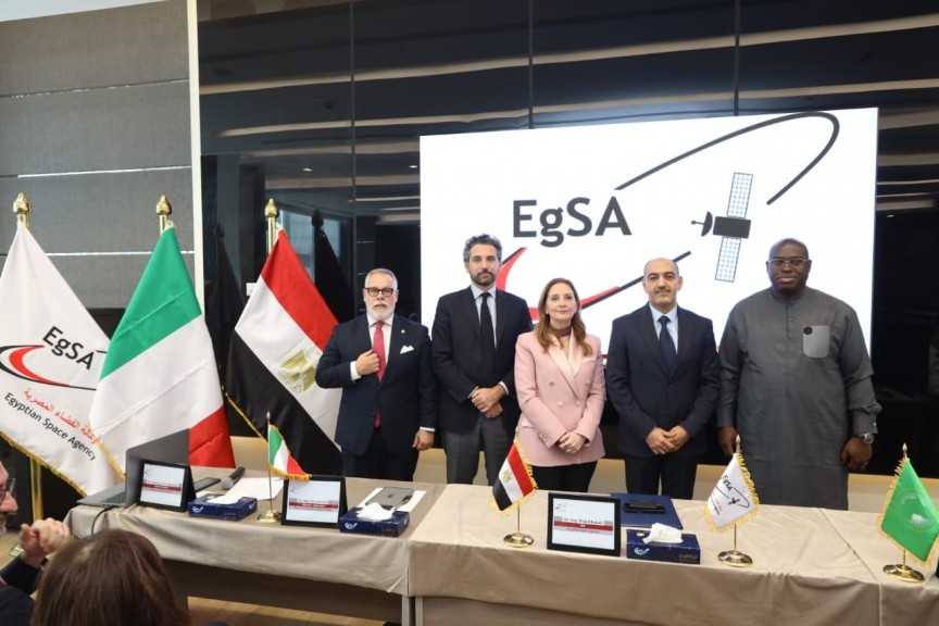 وكالة الفضاء المصرية تحتفل بيوم الفضاء الإيطالي وتعزز التعاون المصري– الإيطالي