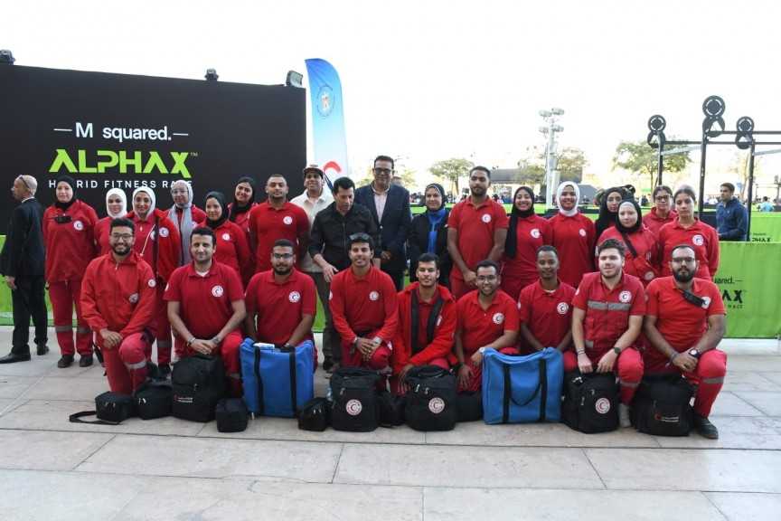من داخل المتحف الكبير وزير الشباب والرياضة يشهد انطلاق فعالية Alpha X بمشاركة أكثر من 1000 رياضي