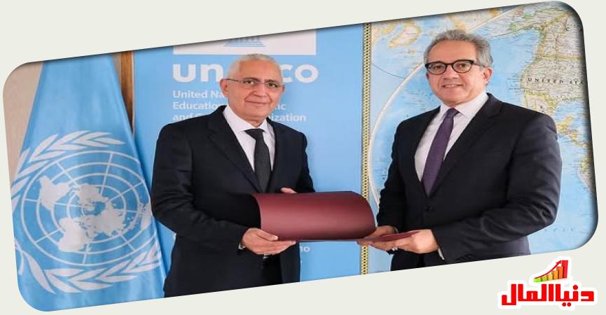 الدكتور خالد العناني - السفير  طارق دحروج 