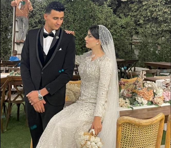 عائلة العناني تتقدم بالتهنئة للعروسين «محمد عواد  وفاطمه الشامي» بمناسبة الزفاف السعيد