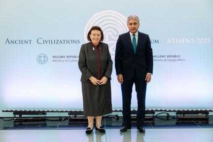 وزير السياحة والآثار يشارك في الاجتماع الوزاري التاسع لمنتدى الحضارات القديمة بالعاصمة اليونانية أثينا