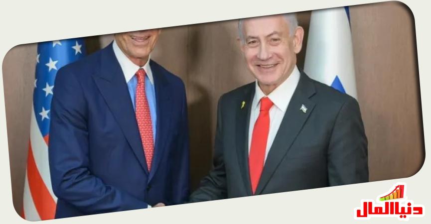 مجرم الحرب  نتنياهو -توم  براك