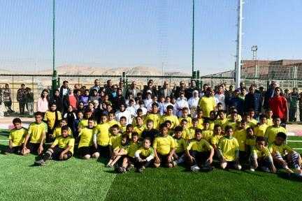 وزير الشباب والرياضة ومحافظ المنيا يفتتحان ملعب قانوني بمركز شباب البرشا بملوي